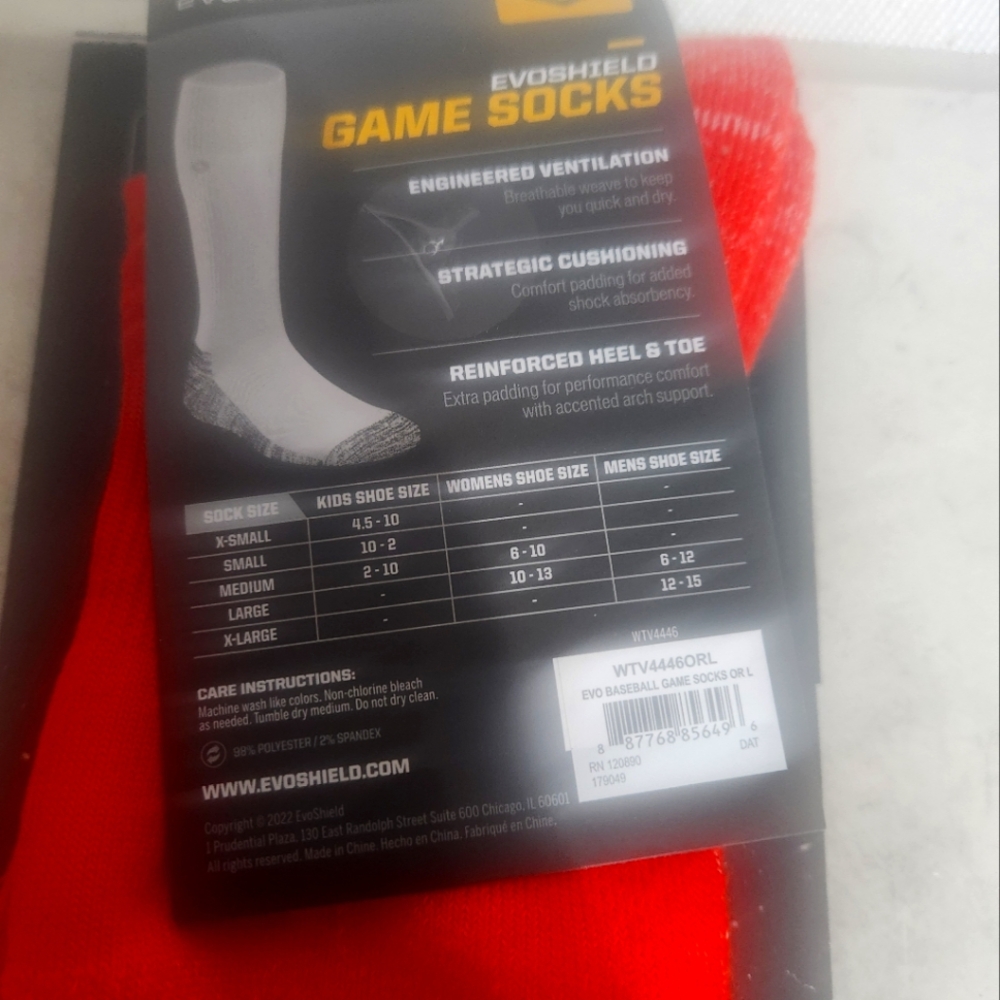 EVOSHIELD PERFORMANCE GAME SOCKS